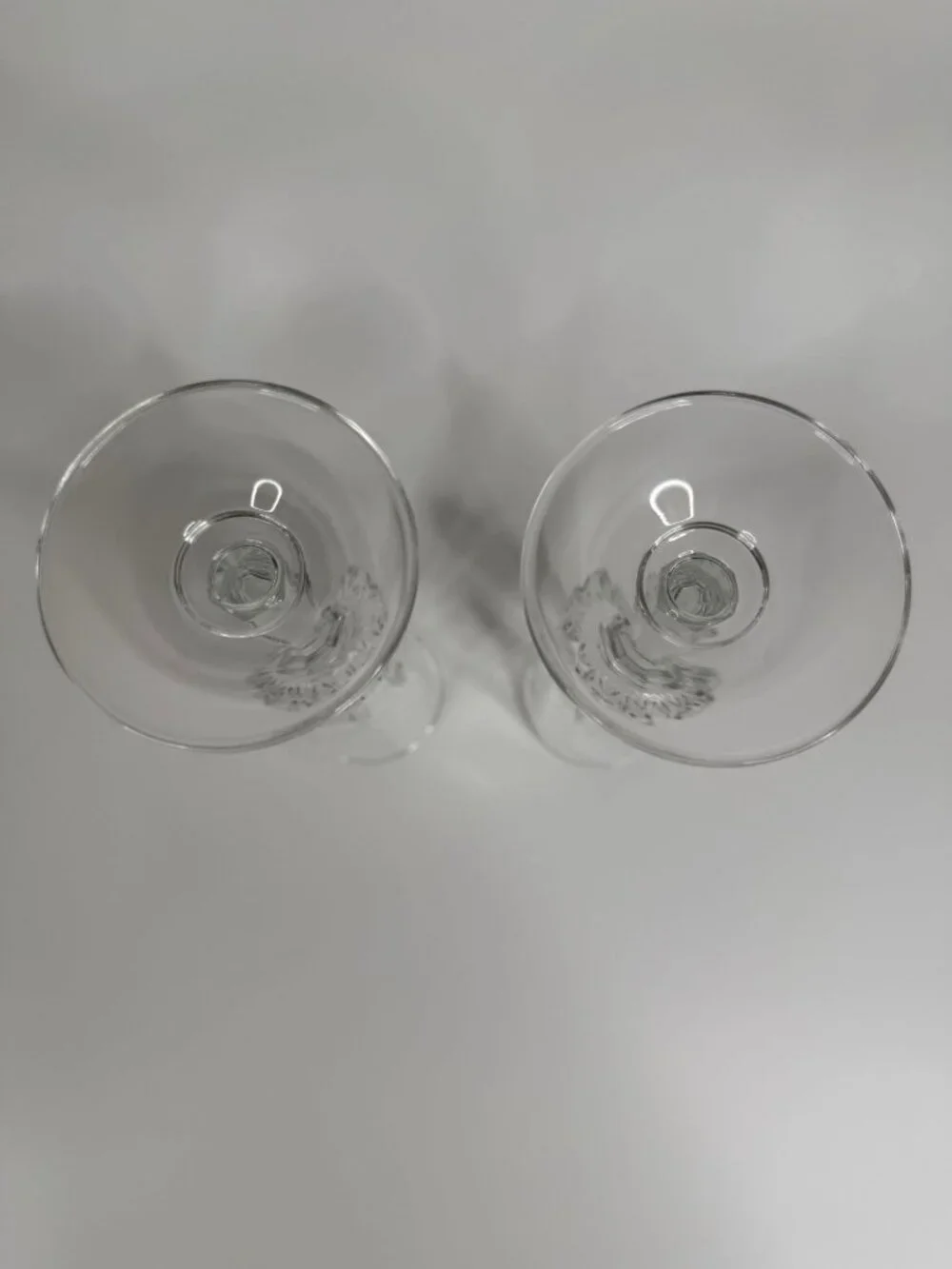 Vintage Toscany Brighton Lead Crystal Champagne Flutes, 7.75